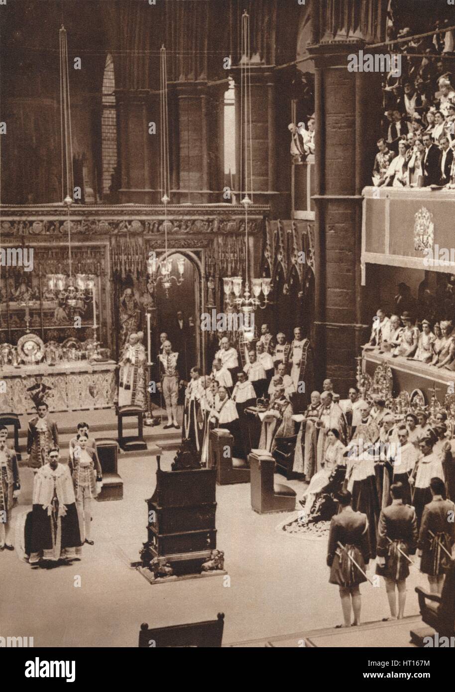King george vi coronation robes hi-res stock photography and images - Alamy