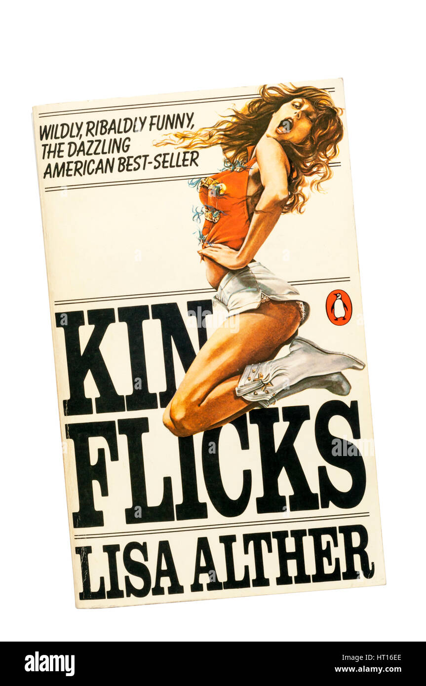 Paperback copy of Kinflicks by Lisa Alther.  First published in 1976. Stock Photo