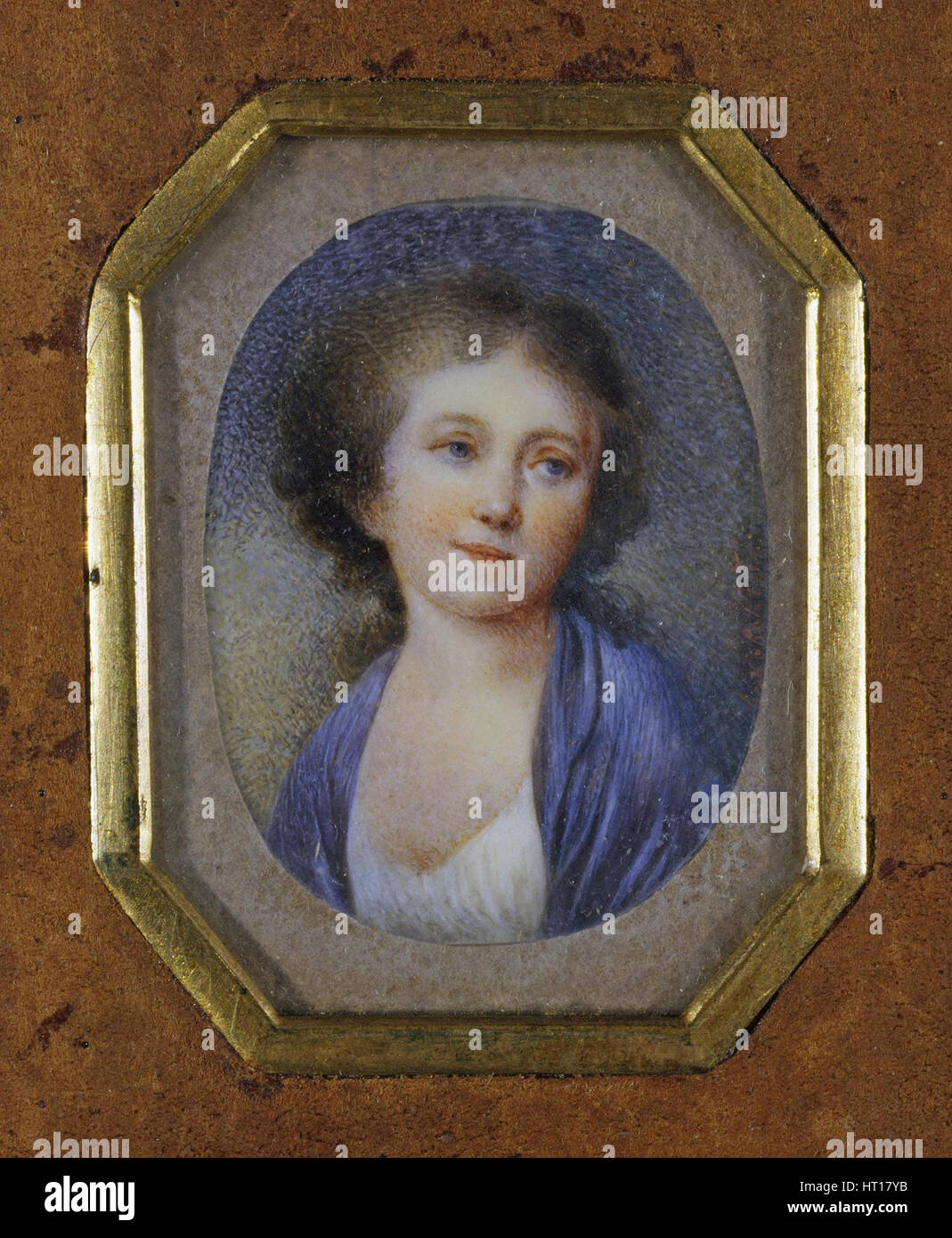 Portrait of Maria Alexeevna Lvova, First quarter of 19th century. Artist: Anonymous Stock Photo
