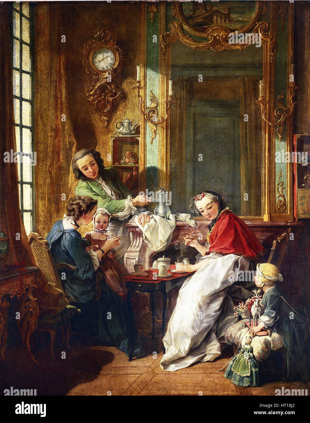 Morning Coffee (Le Déjeuner), 1739. Artist Boucher, François (1703