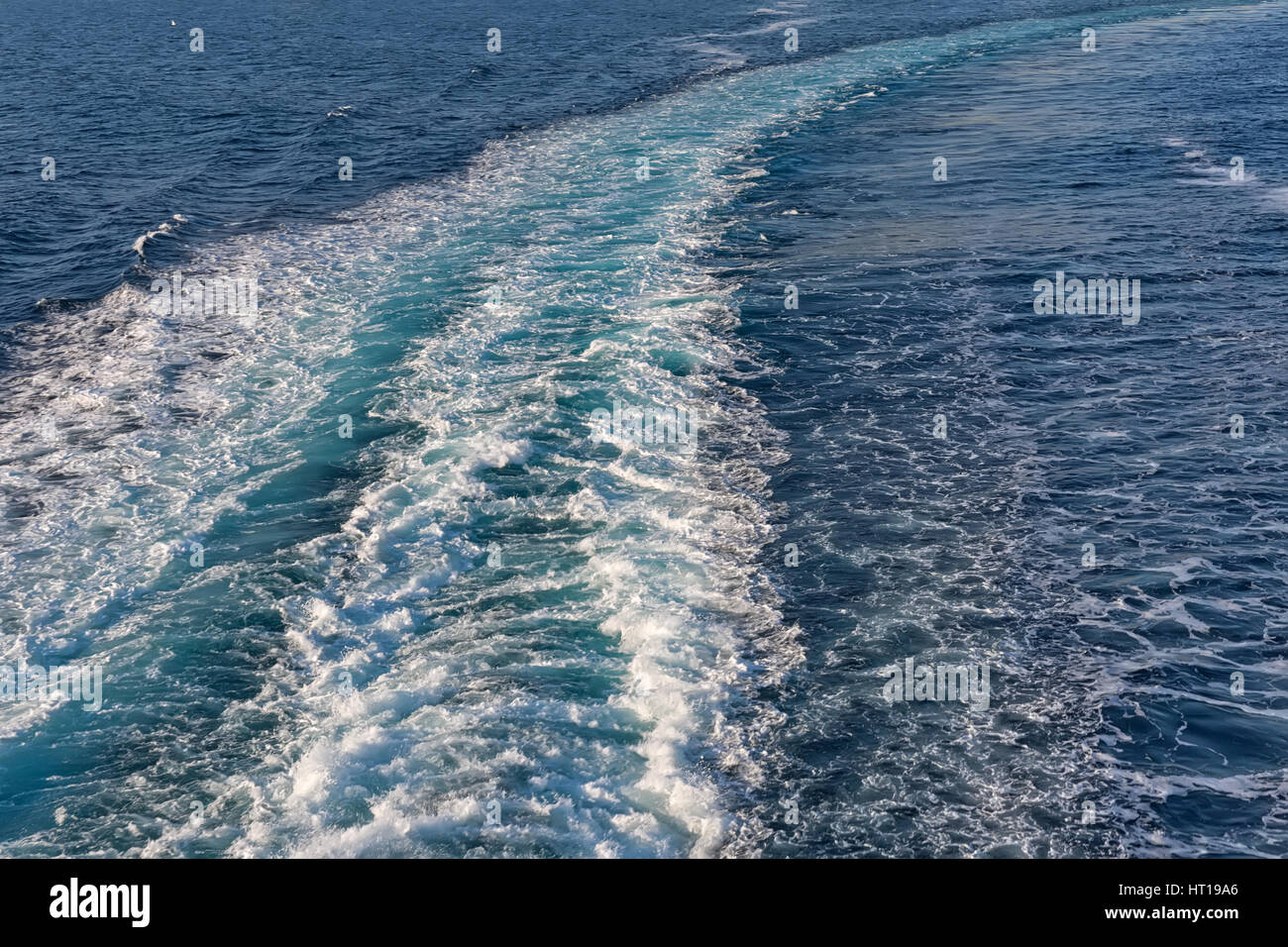 Blue abstract wave ocean water background Stock Photo - Alamy