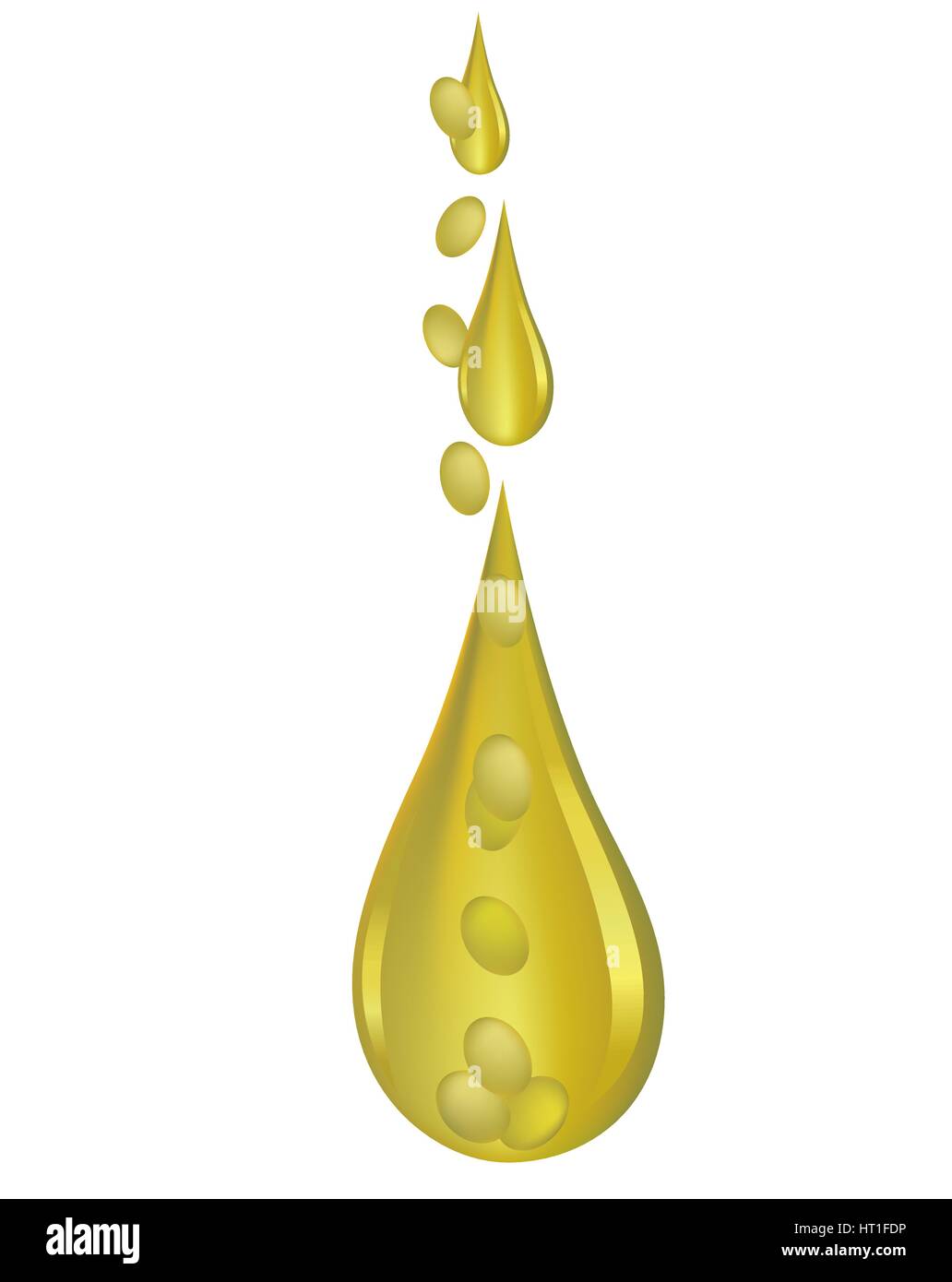 Olive oil drops with enclosing green olives Stock Vector Image & Art