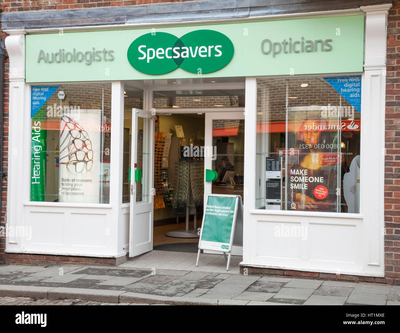 Specsavers, Durham, England, UK Stock Photo