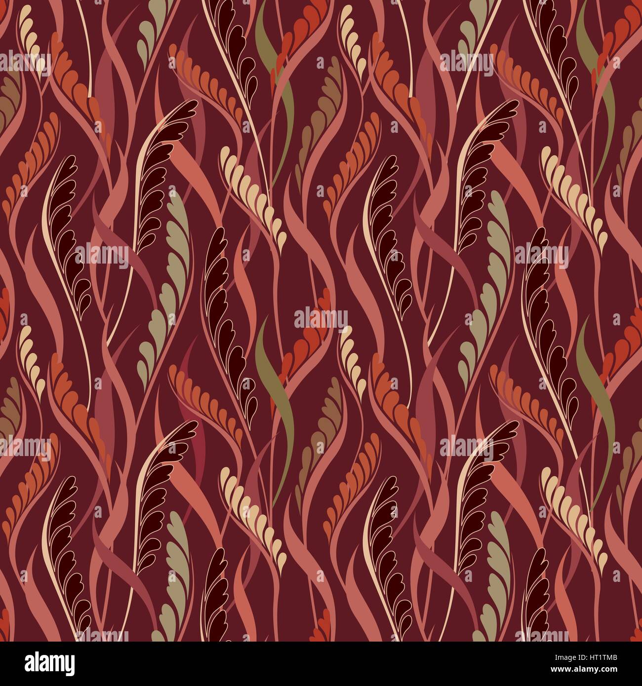 Floral pattern. Flower seamless background. ornamental garden Stock ...