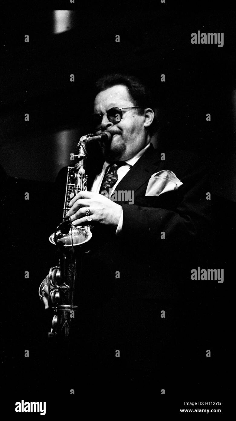 Jackie McLean, Jazz Cafe, London, April 1991. Artist Brian O'Connor