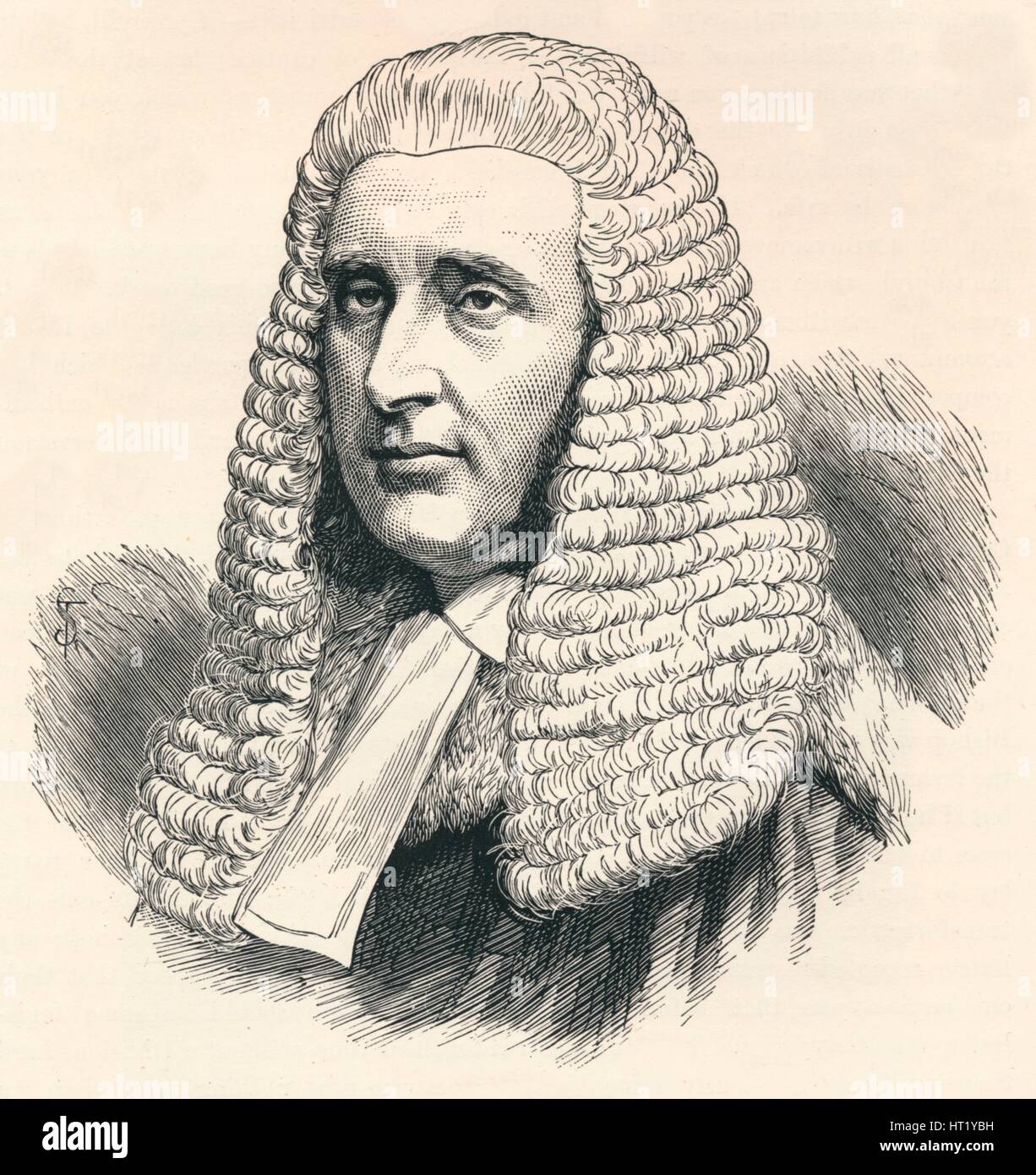 Lord Penzance, judge of the Court of Arches, 1896. Artist: Unknown Stock Photo