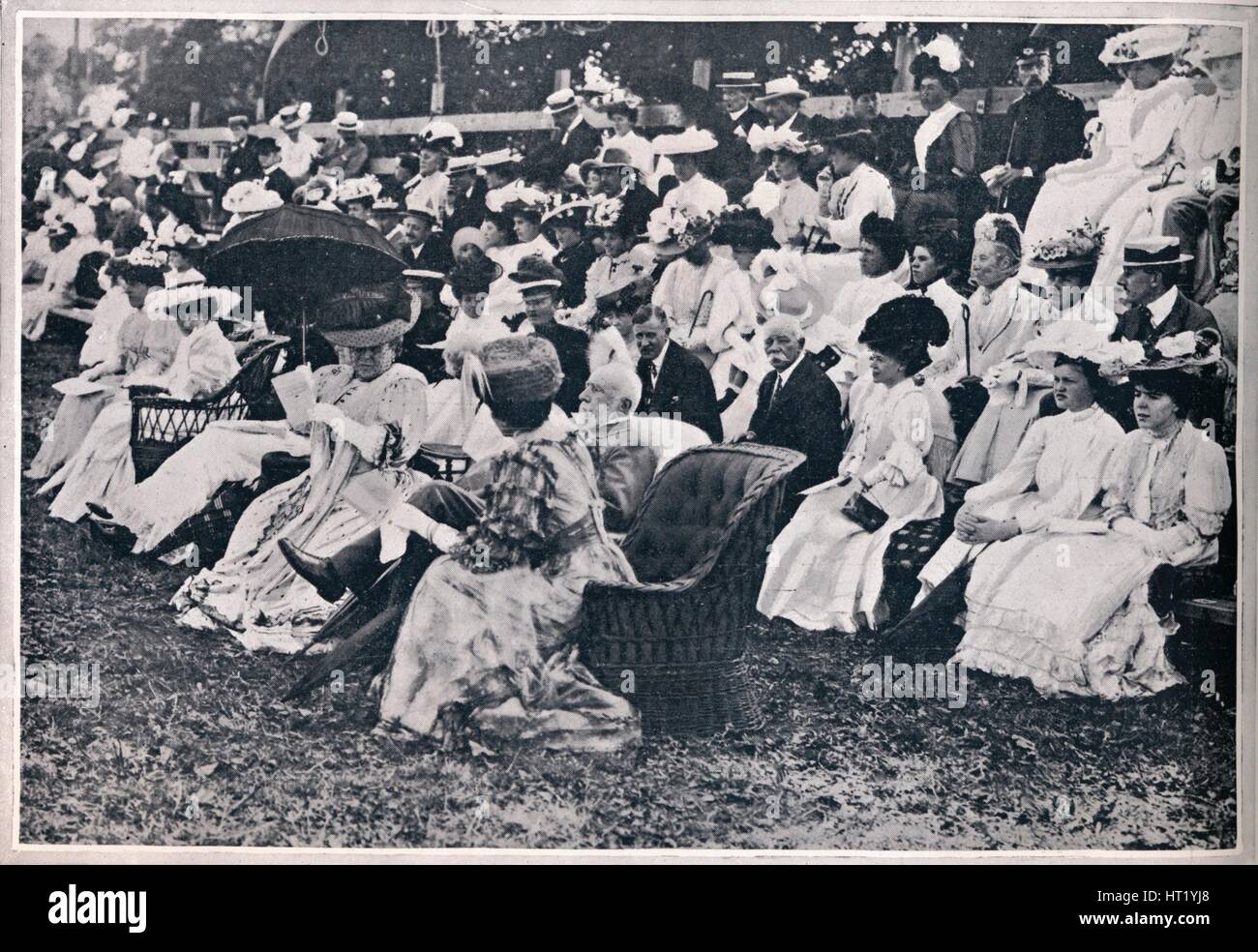 'Some of the Spectators at the Guards' Sports at Chelsea', 1906. Artist: Unknown Stock Photo