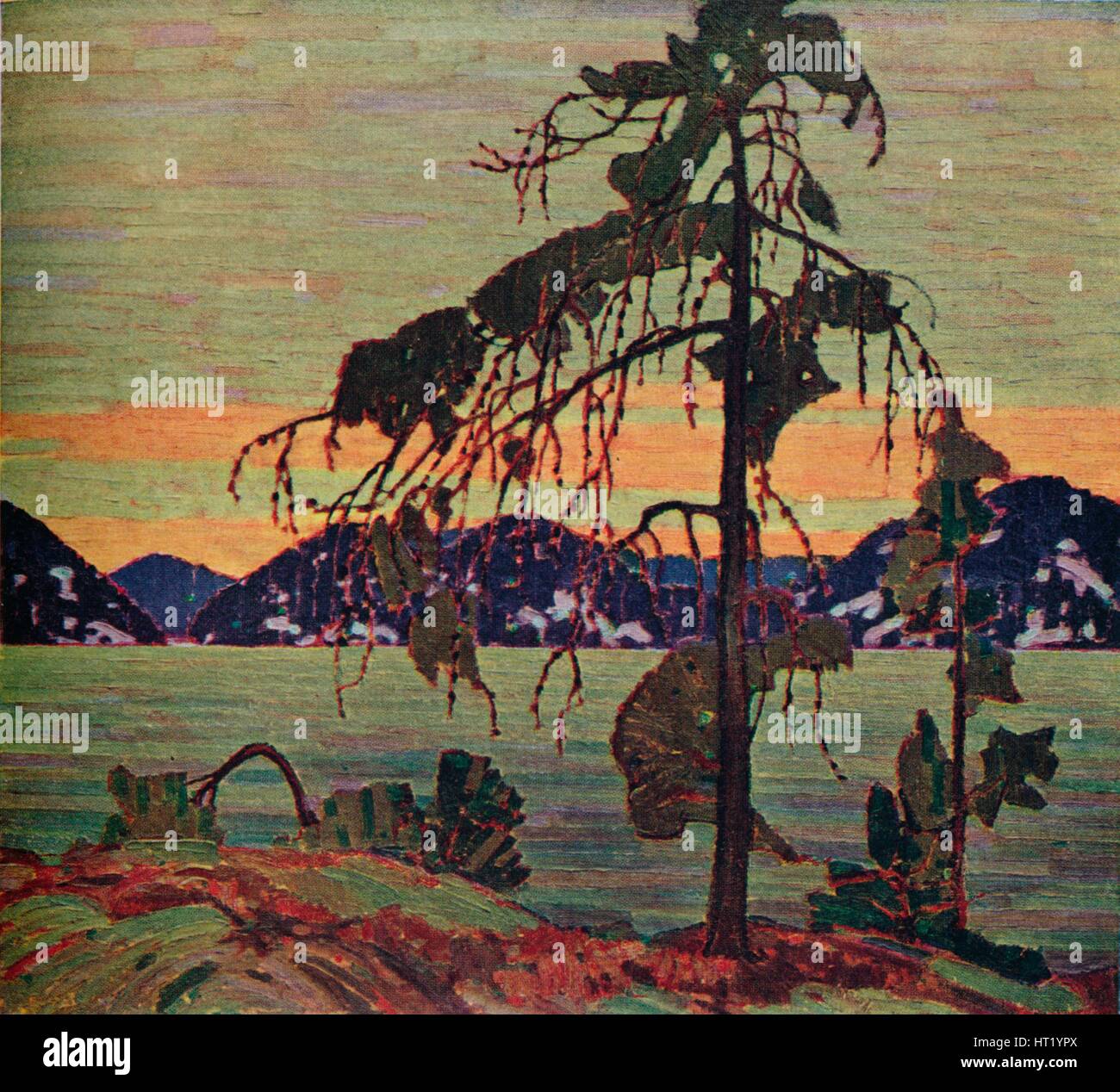 The Jack Pine, 1917. (1925). Artist Thomas John Thomson Stock Photo