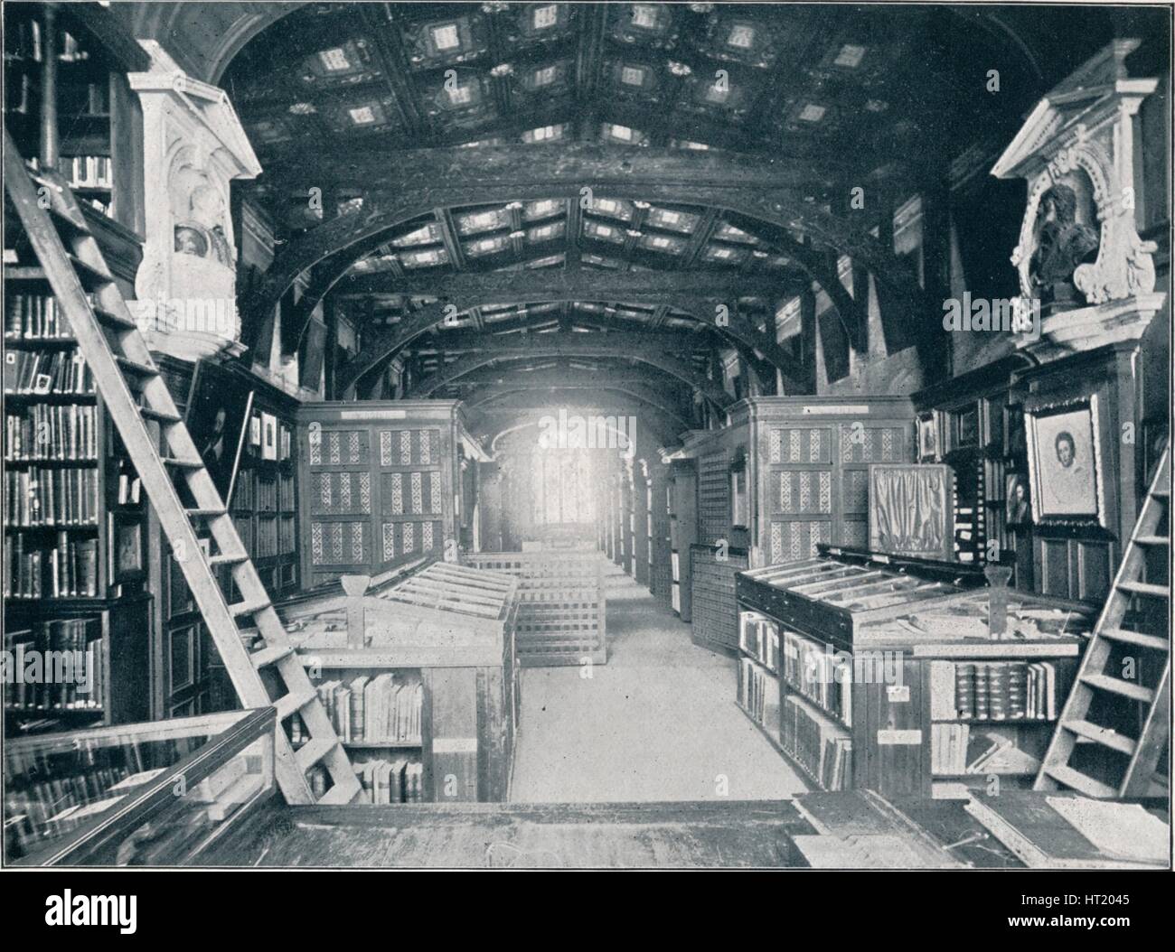 Duke Humphrey's Library, c1902. Artist: Unknown Stock Photo