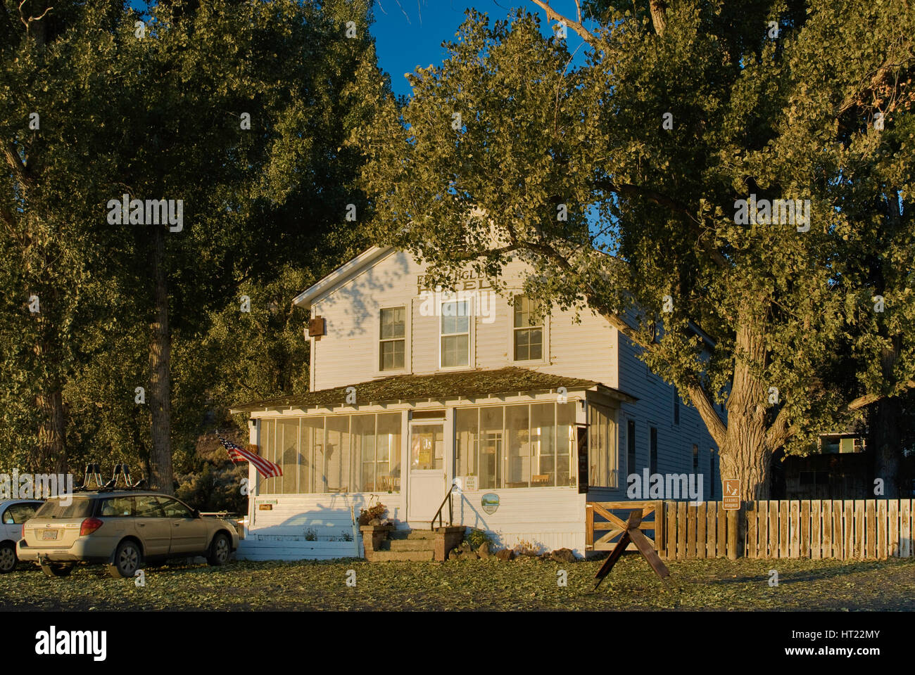 Frenchglen Hotel in town of Frenchglen near Malheur Wildlife Refuge