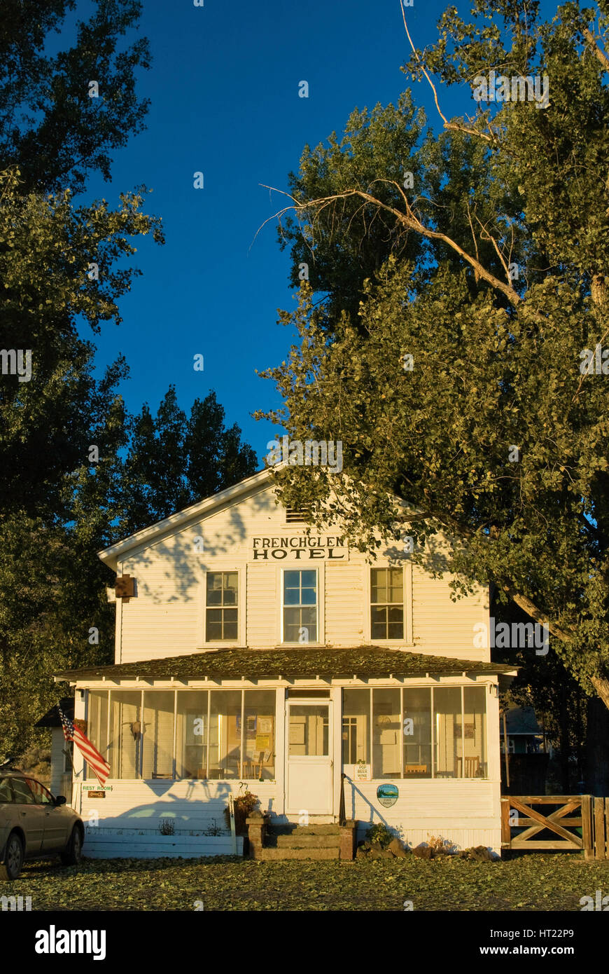 Frenchglen Hotel in town of Frenchglen near Malheur Wildlife Refuge