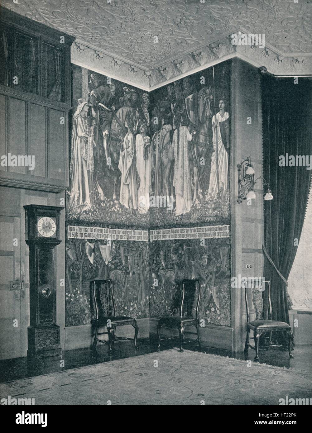 'Arras Tapestry at Stanmore Hall', 18989. Artist Unknown Stock Photo