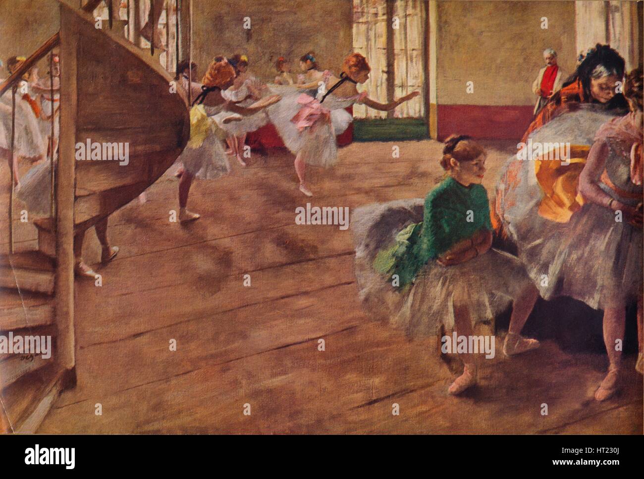 'La Repetition', c1874 (1935). Artist: Edgar Degas. Stock Photo