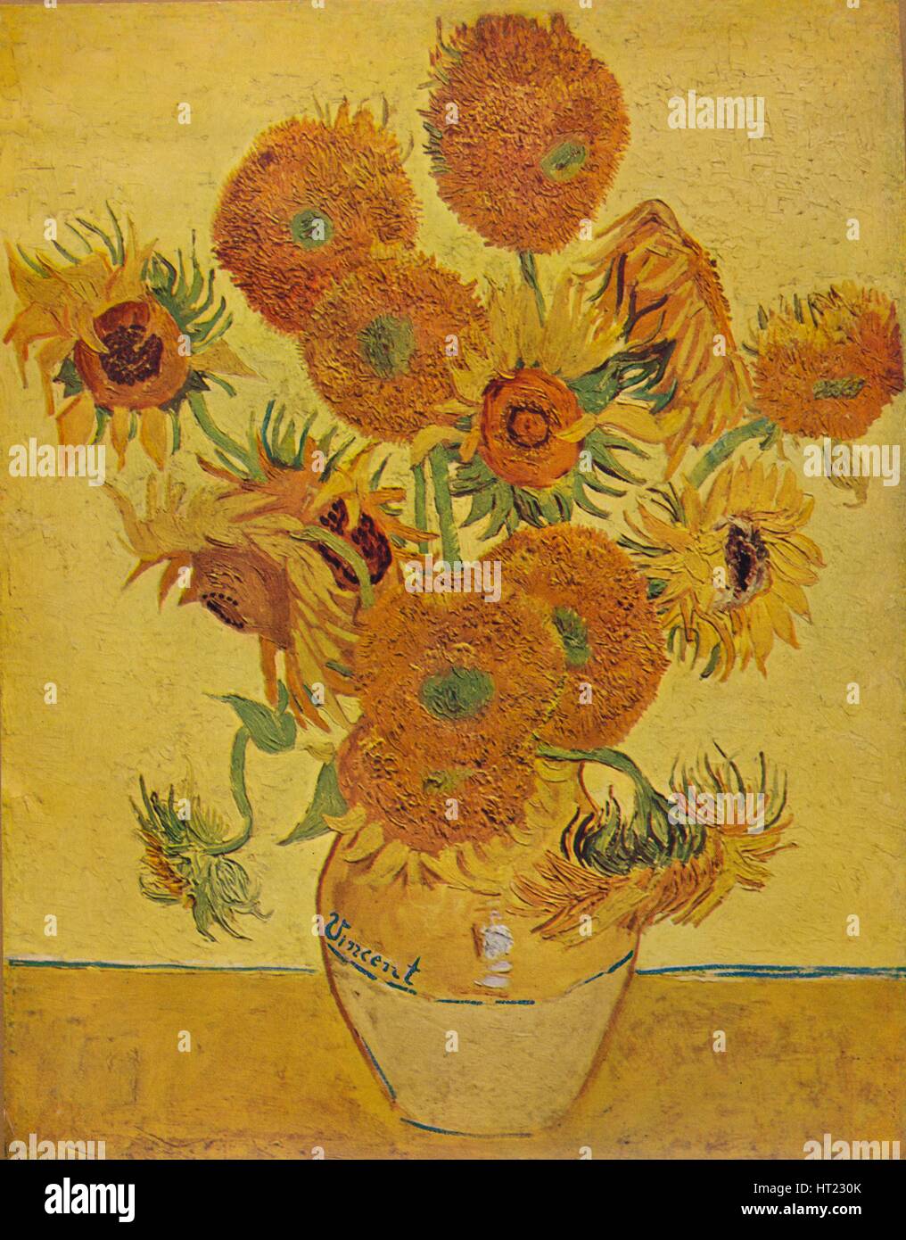 Vincent van gogh sunflower hires stock photography and images Alamy