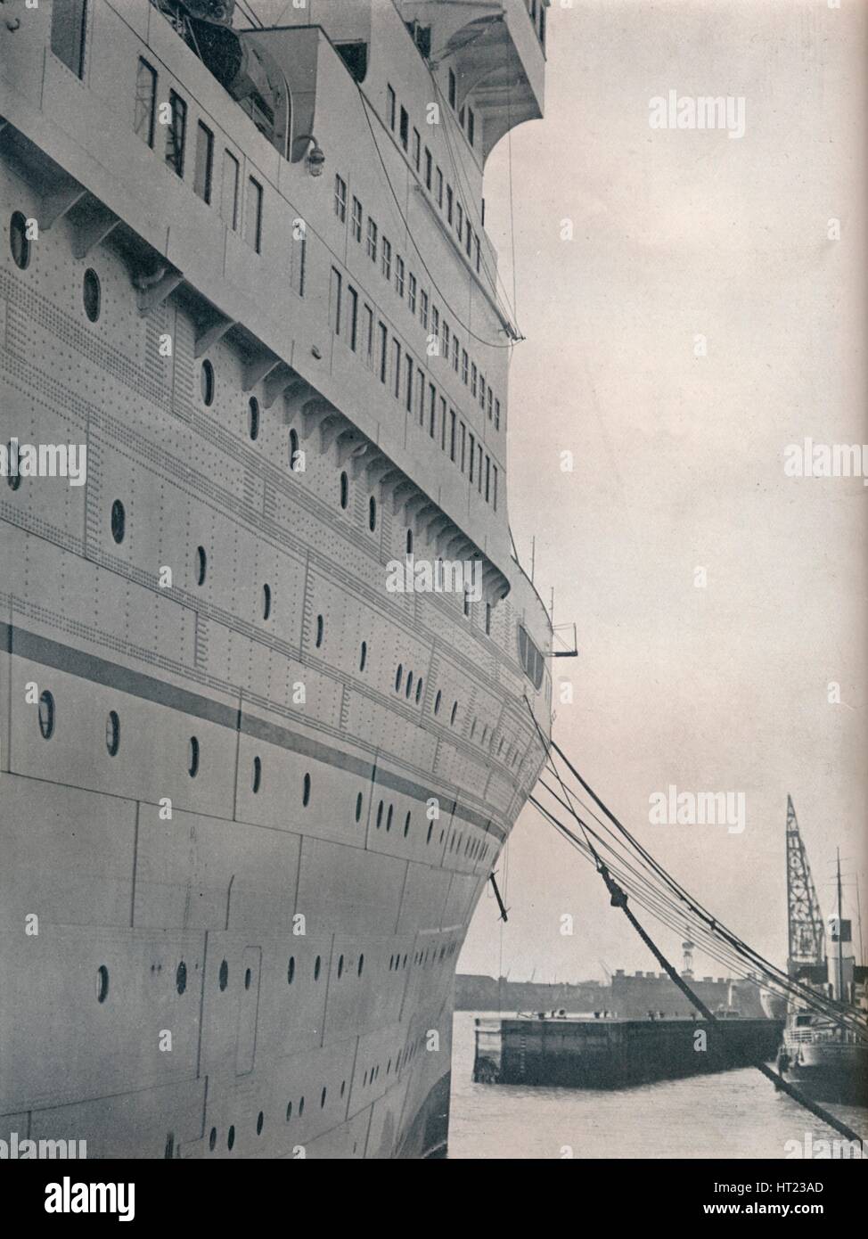 Exterior Cruise Ship On Starboard Side Stock Photo 2288661631