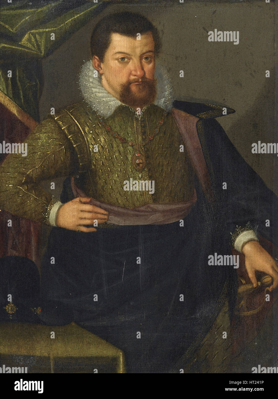 Portrait of John George I (1585-1656), Elector of Saxony, 1611. Artist: Anonymous Stock Photo