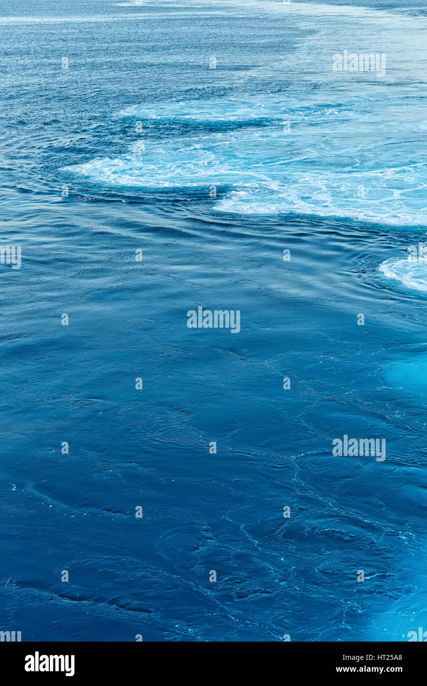 Blue abstract wave ocean water background Stock Photo - Alamy