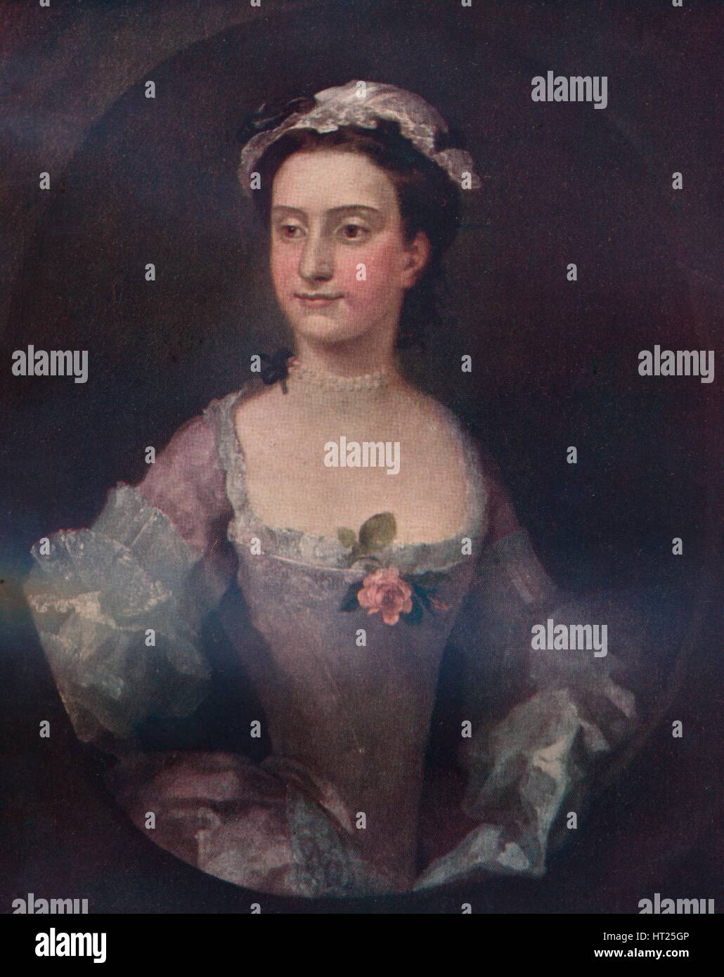 'Peg Woffington', c1745, (1911). Artist: William Hogarth. Stock Photo