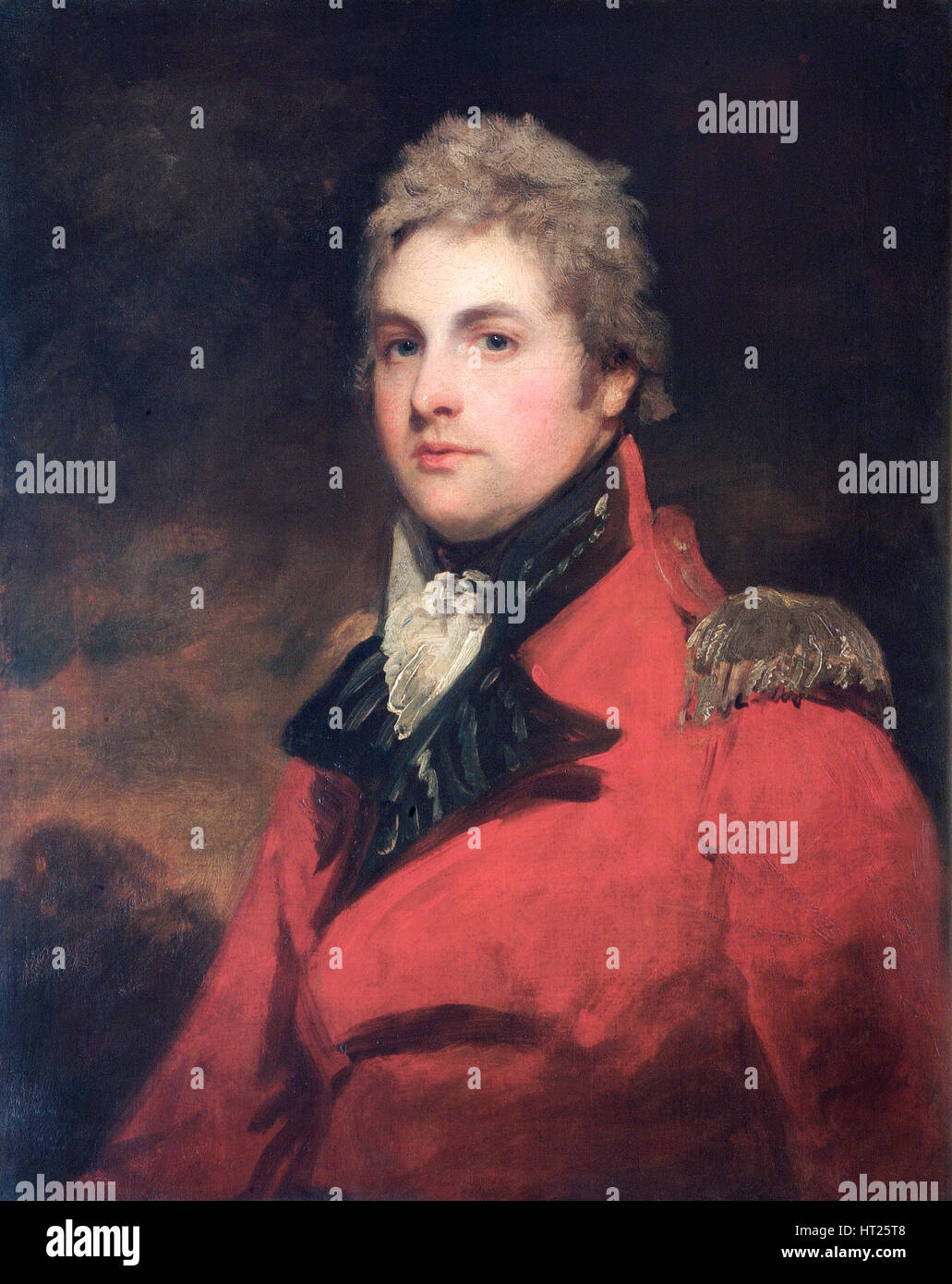 Portrait of Major-General Sir Henry Willoughby Rooke, British soldier, c1805-c1810.  Artist: John Hoppner. Stock Photo