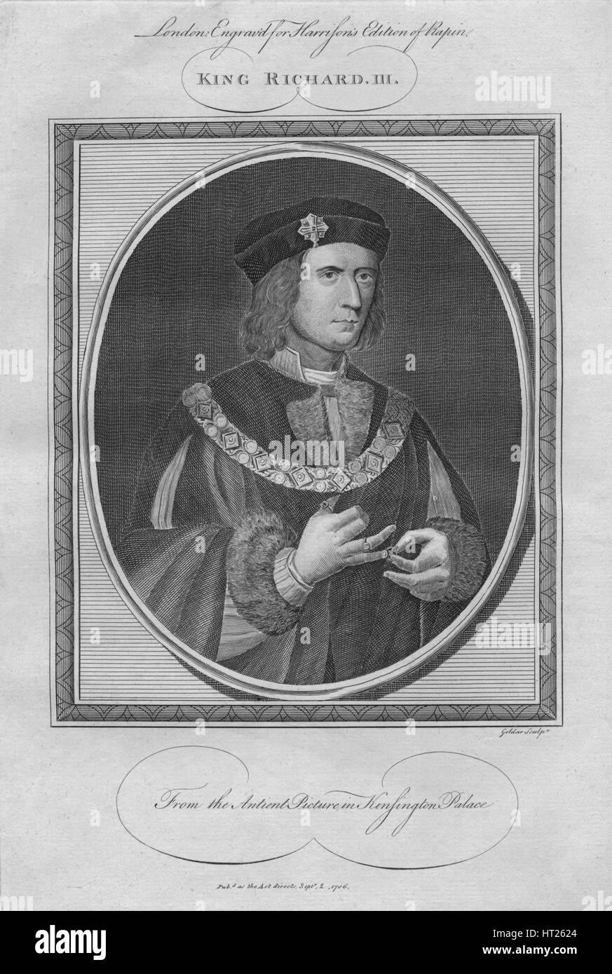 King Richard III, 1786. Artist Anon Stock Photo Alamy