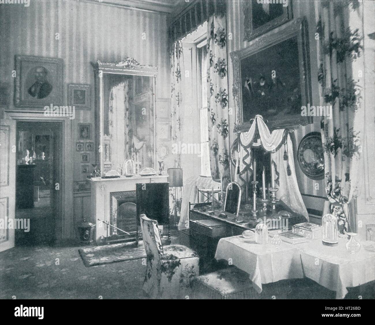 'The Queen's Dressing Room at Windsor Castle', c1899, (1901). Artist