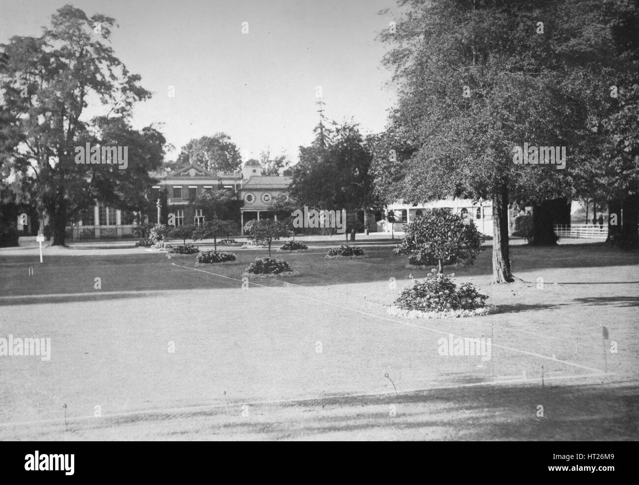 'The Club house at Ranelagh', c1890, (1912). Artist Unknown Stock