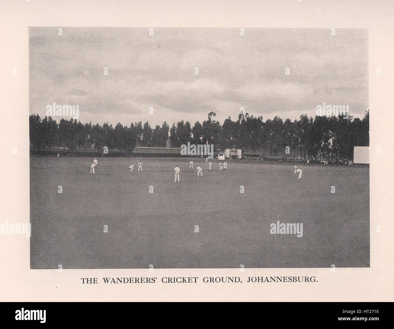 The Wanderers Cricket Ground, Johannesburg, South Africa, 1912. Artist