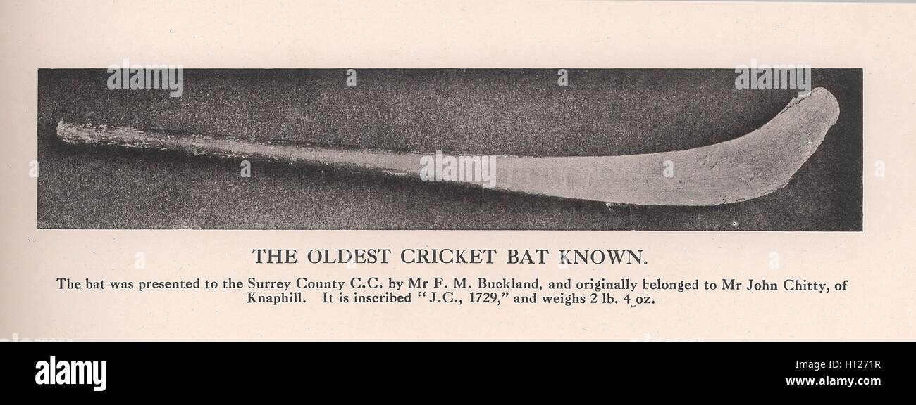 Old cricket bat hires stock photography and images Alamy