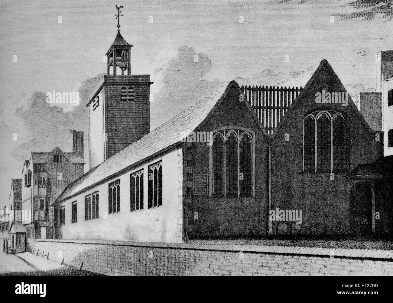 All Hallows Church, London Wall, City of London, c1901 (1906). Artist