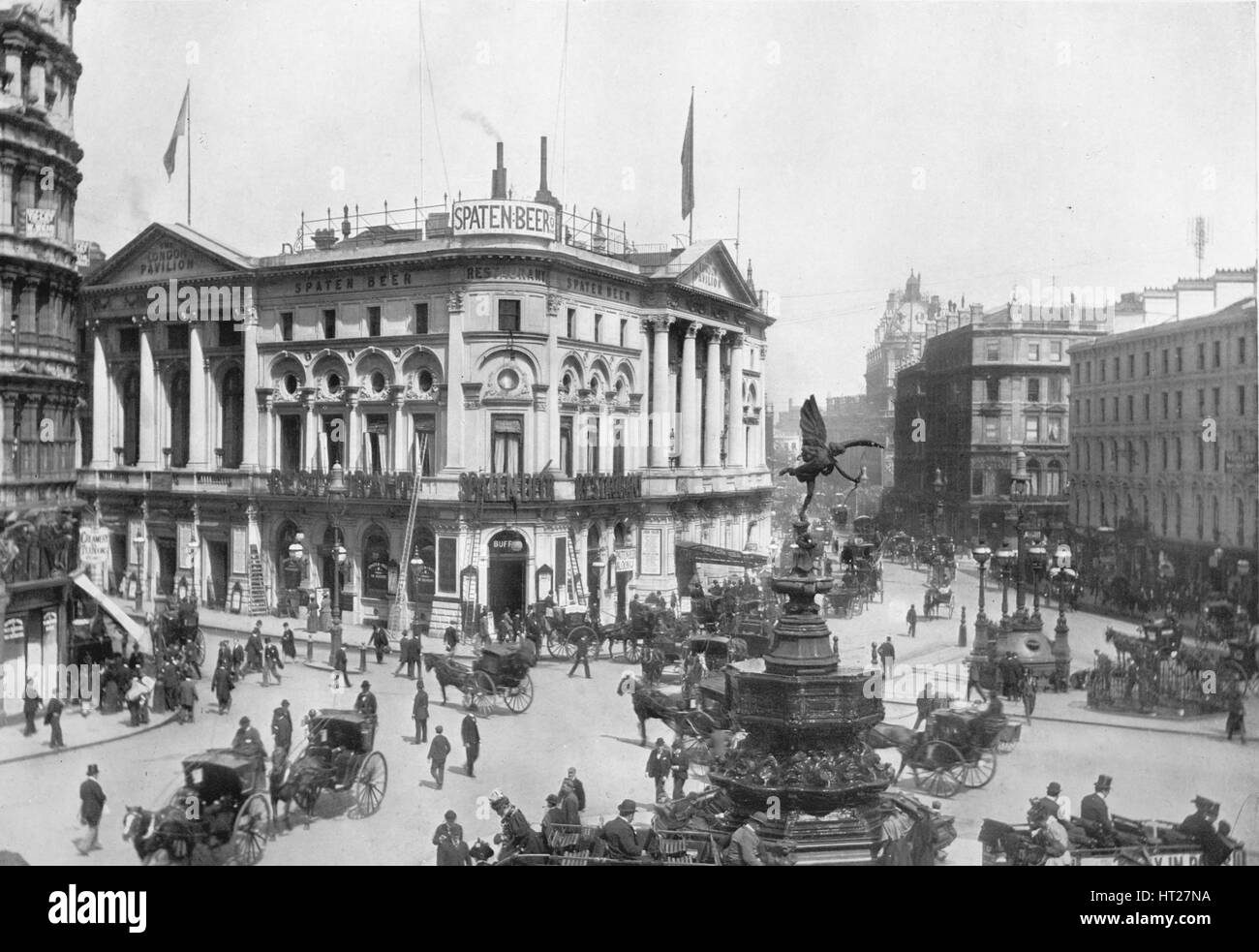 Piccadilly road Black and White Stock Photos & Images Alamy