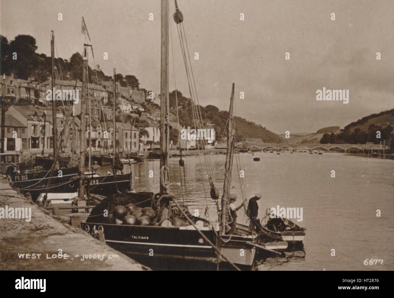 'West Looe', 1927. Artist: Judges Ltd. Stock Photo