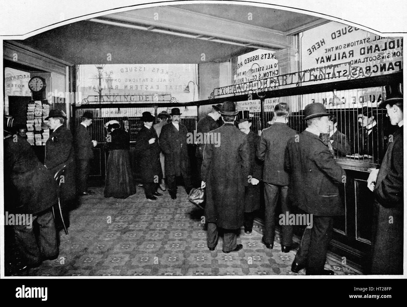 Money Exchange Department, Thmas Cook & Son, Ludgate Circus, City of