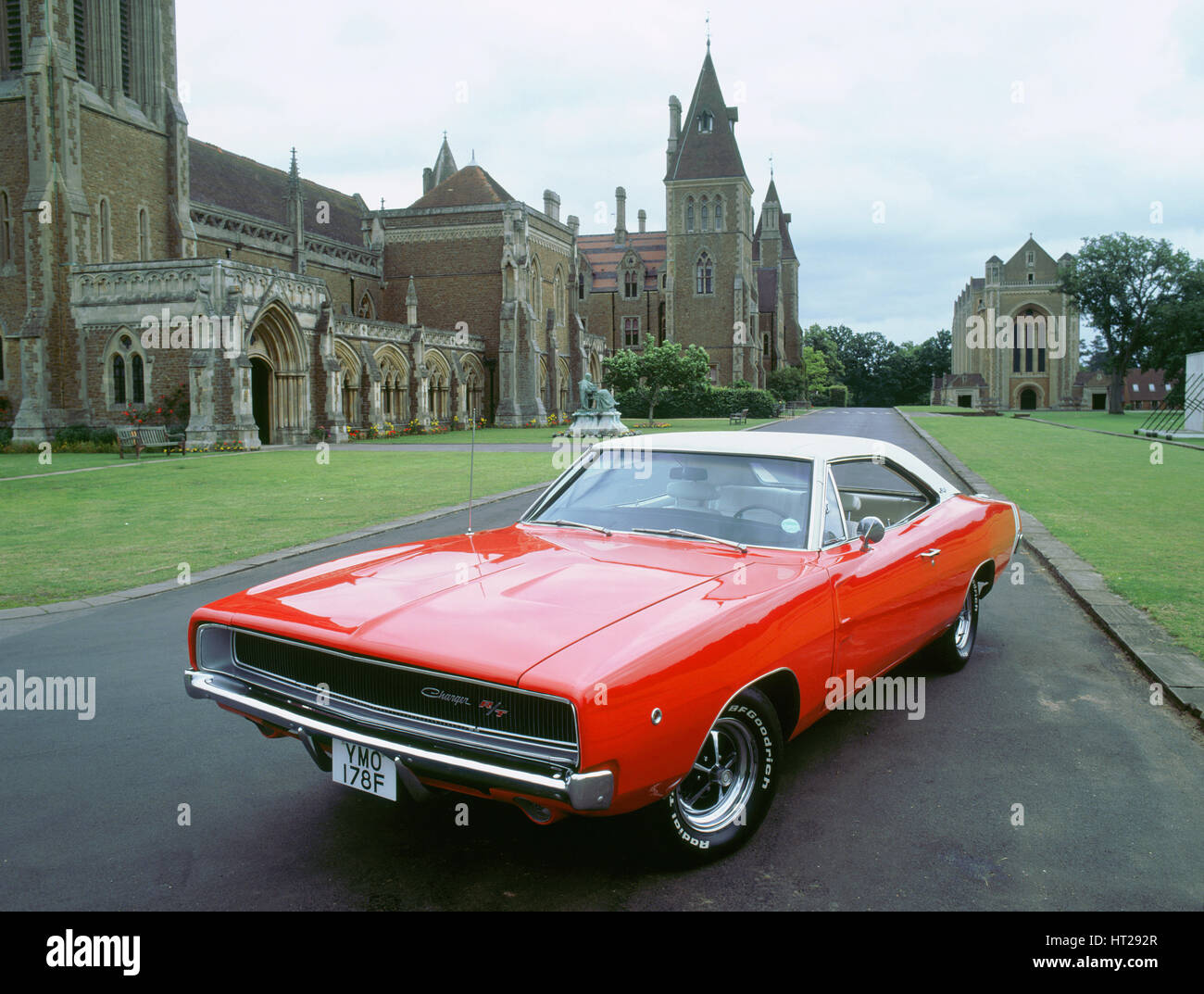 1968 Dodge Charger 440 Magnum. Artist: Unknown. Stock Photo