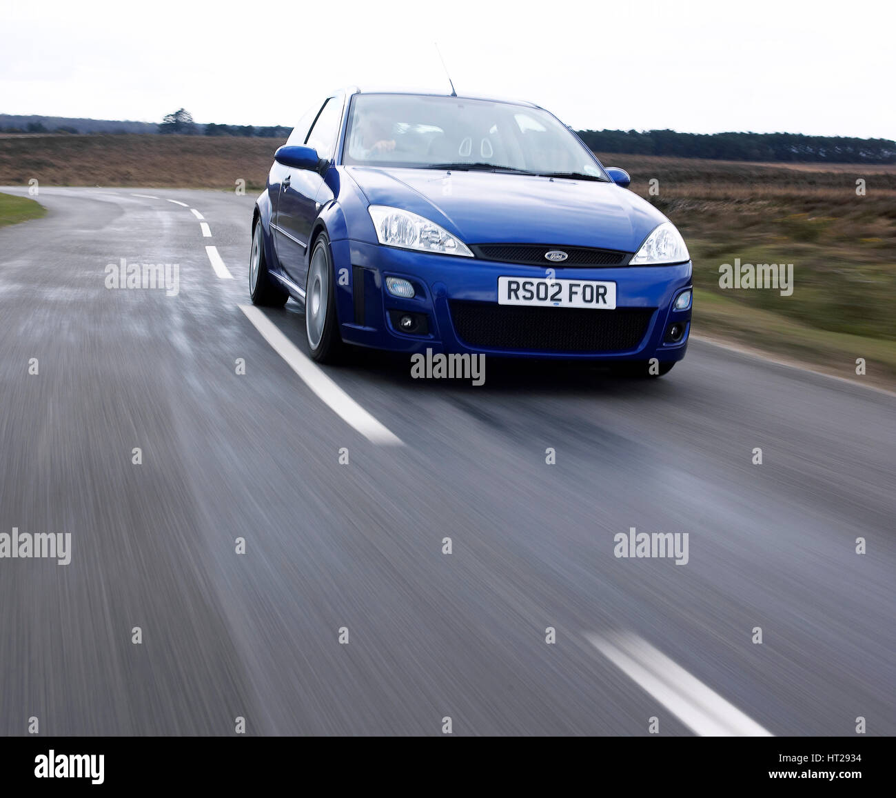 Blue ford focus rs hi-res stock photography and images - Alamy