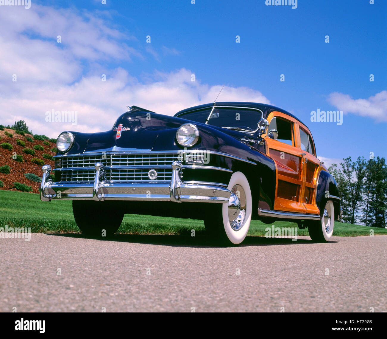 1947 Chrysler Town and Country. Artist: Unknown. Stock Photo