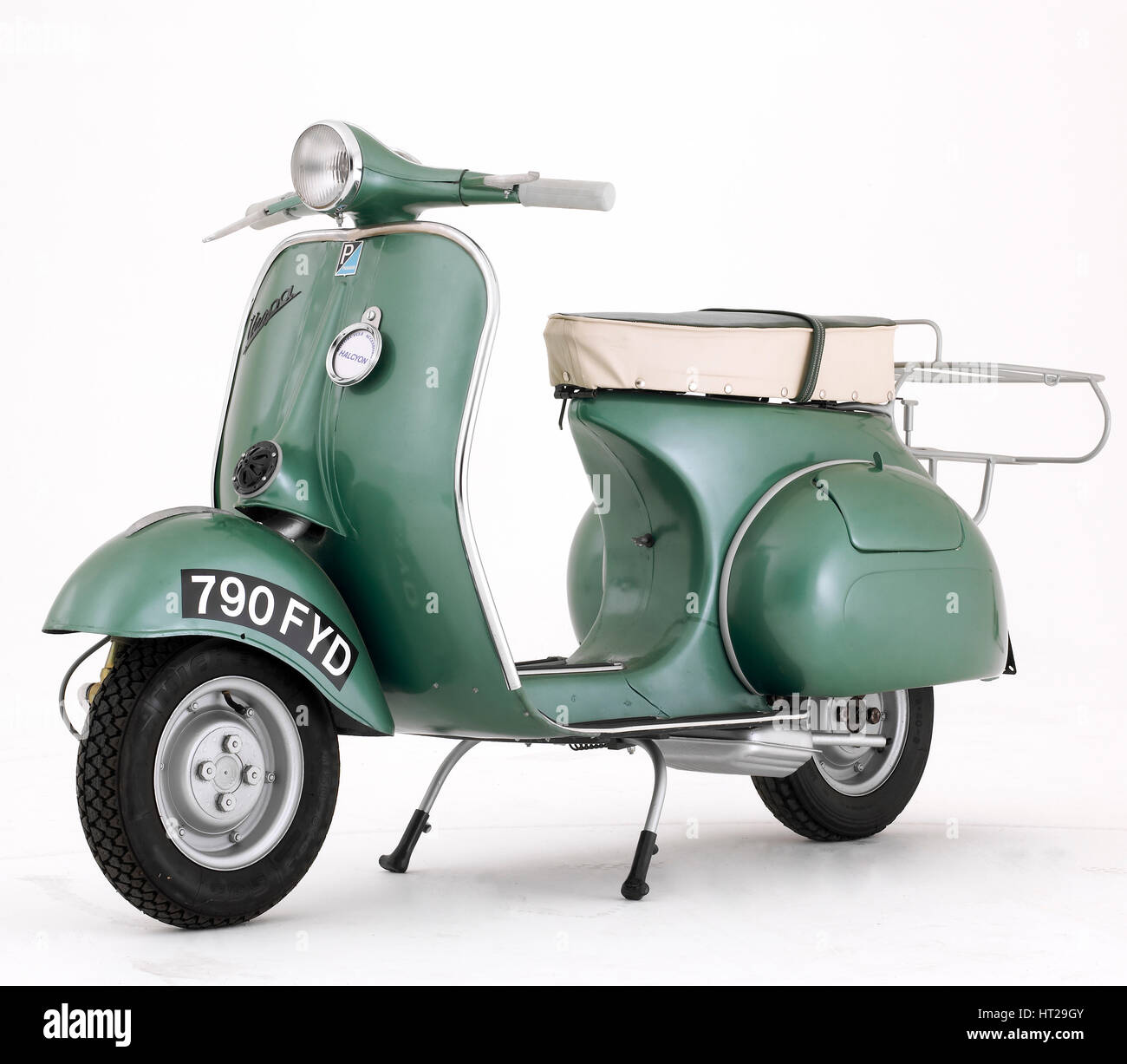 1950 Douglas Vespa 152-L2 scooter. Artist: Unknown. Stock Photo