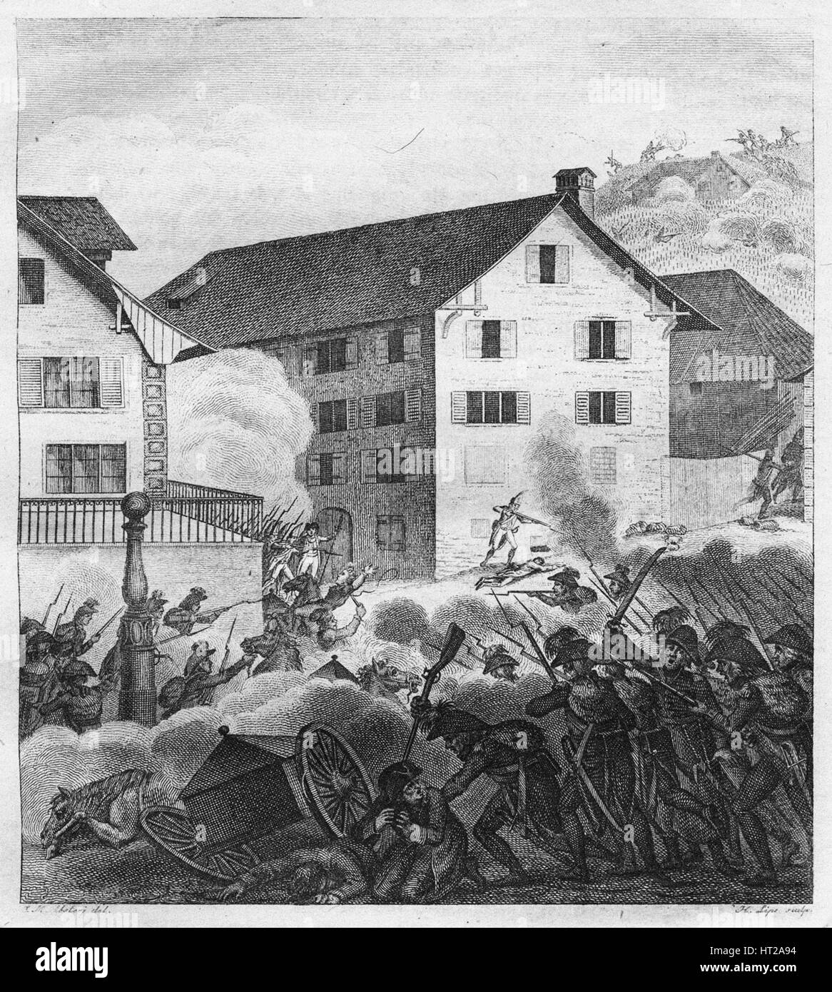 Second battle of zürich Black and White Stock Photos & Images Alamy