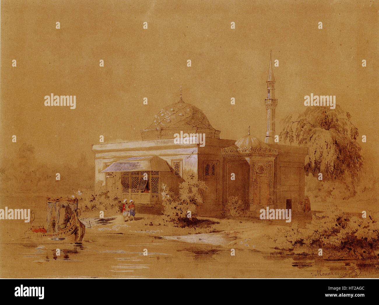 Project of the Turkish Bath pavilion in Catherine Park of Tsarskoye ...