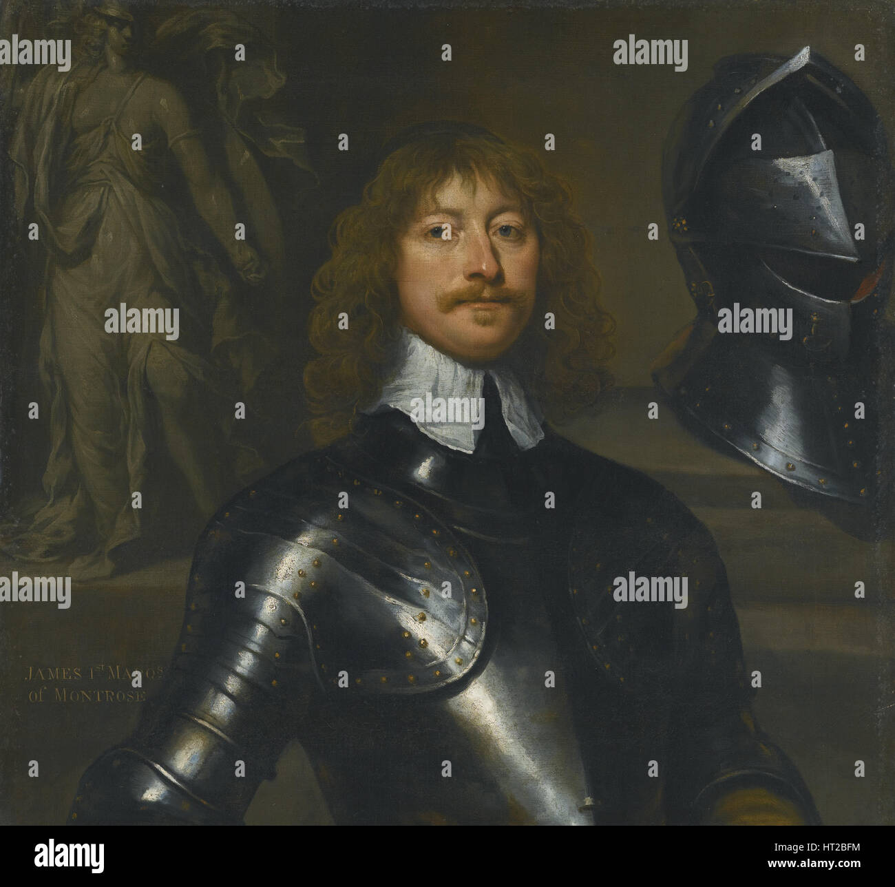 Portrait of James Graham, 1st Marquess of Montrose (16121650). Artist