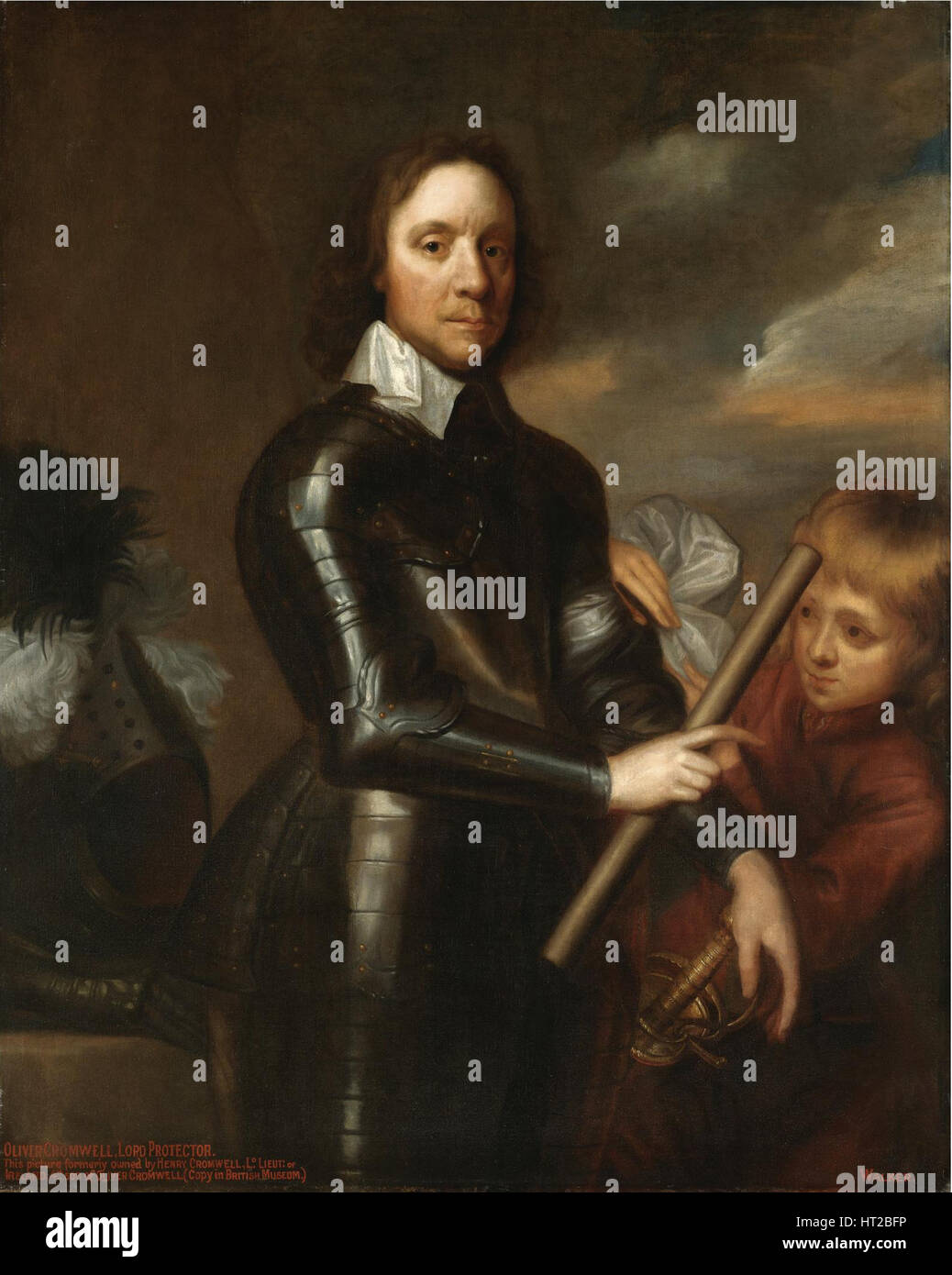 Portrait of Oliver Cromwell (15991658). Artist Walker, Robert (1599