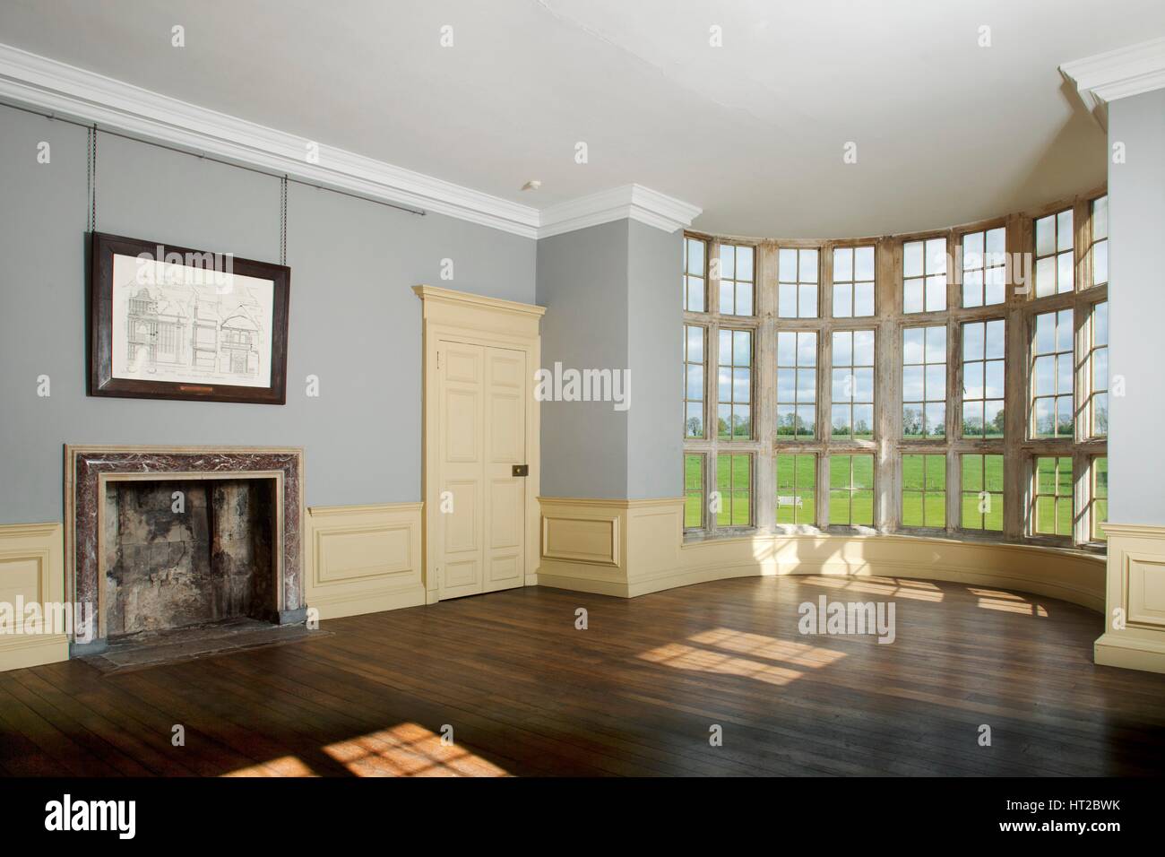 Interior, Kirby Hall, near Corby, Northamptonshire, 2012. Artist: Historic England Staff Photographer. Stock Photo