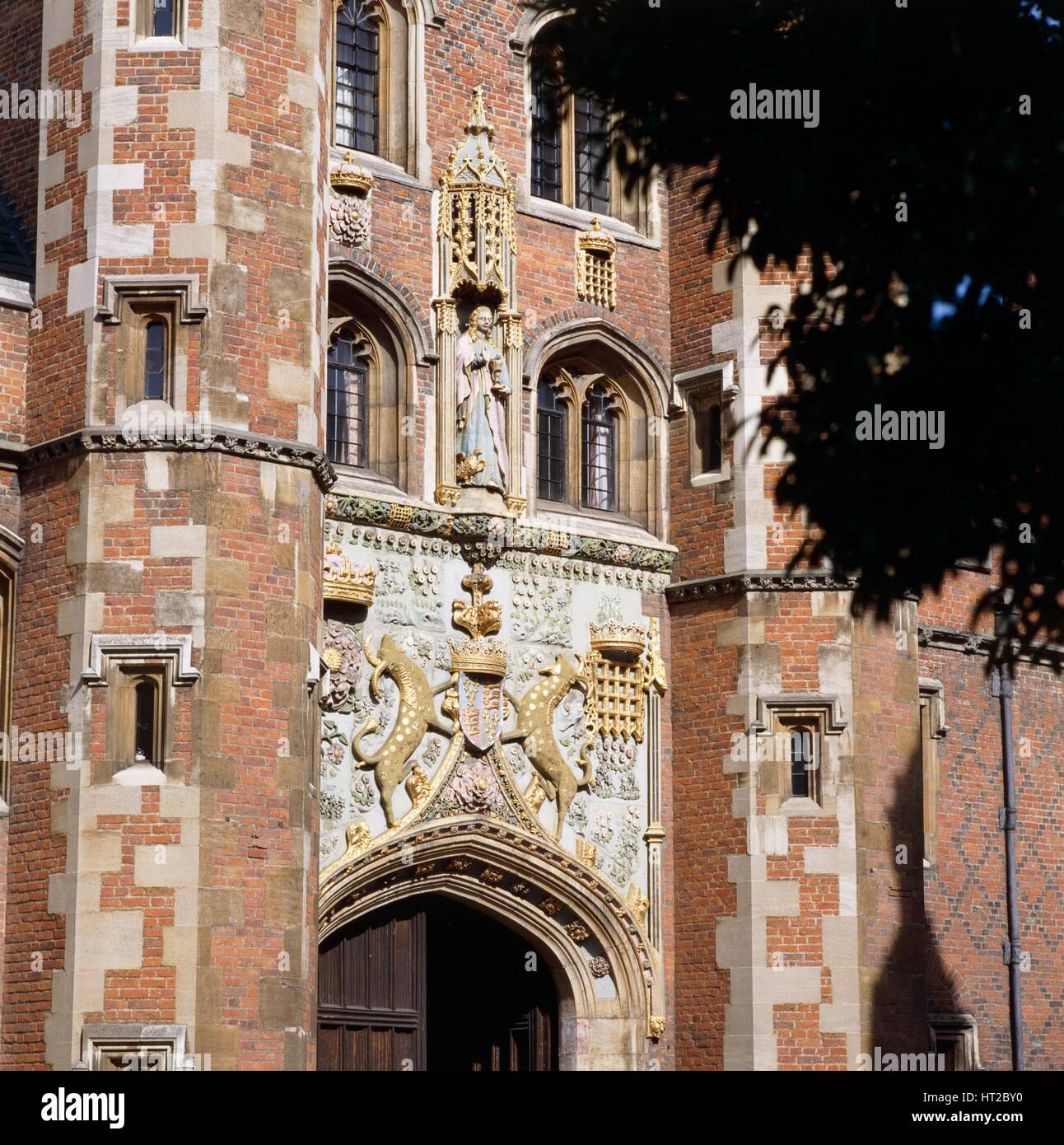 Great Gate of St John's College, Cambridge, Cambridgeshire, c2000s(?). Artist: Historic England Staff Photographer. Stock Photo