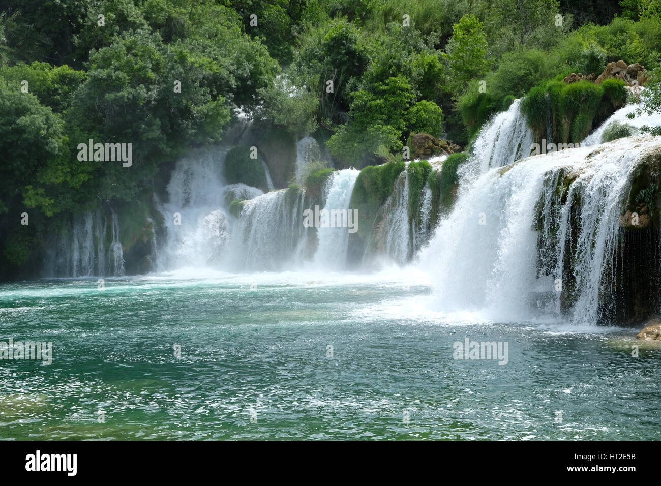 Krka waterfall Stock Photo