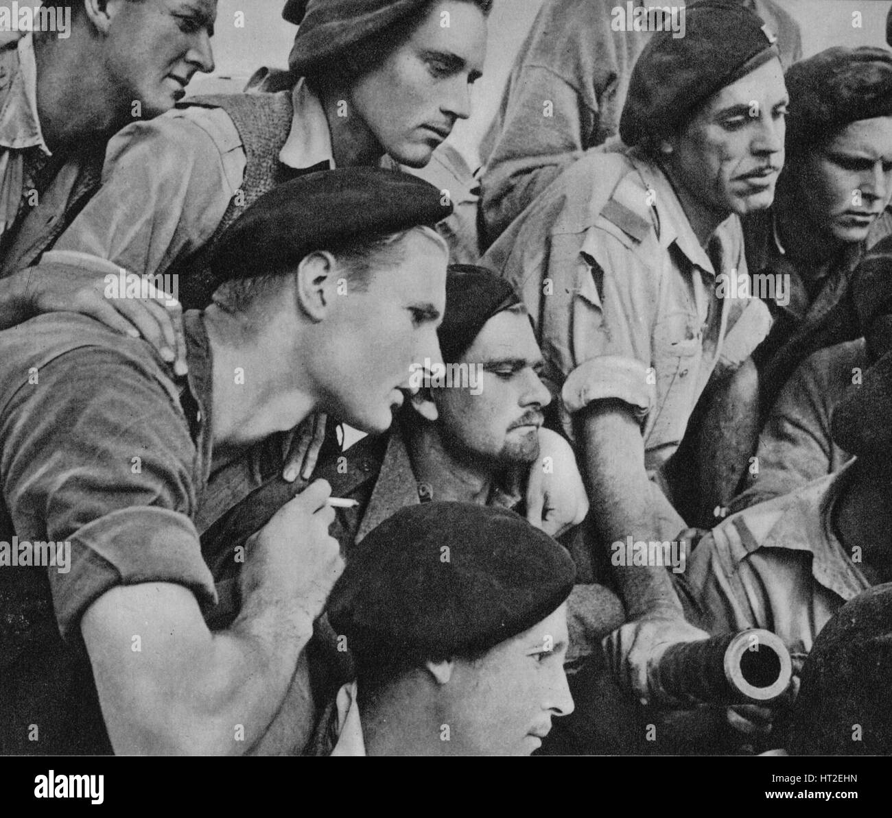 'The Raiders' 1942 (1944). Artist: Unknown. Stock Photo