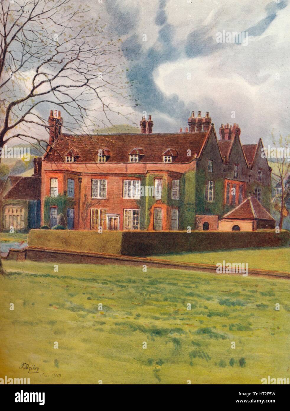 'Barrow Green court, Oxted', 1913, (1914). Creator: James S Ogilvy. Stock Photo
