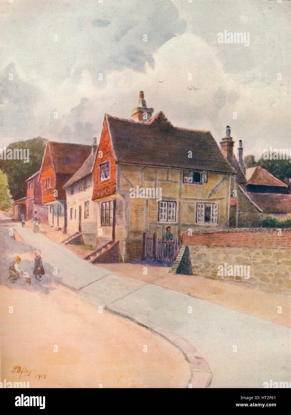 'Blechingley', 1912, (1914). Artist: James S Ogilvy. Stock Photo