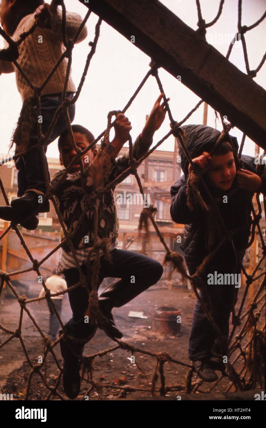 Notting Hill Adventure Playground, London, 1972. Artist: CM Dixon. Stock Photo