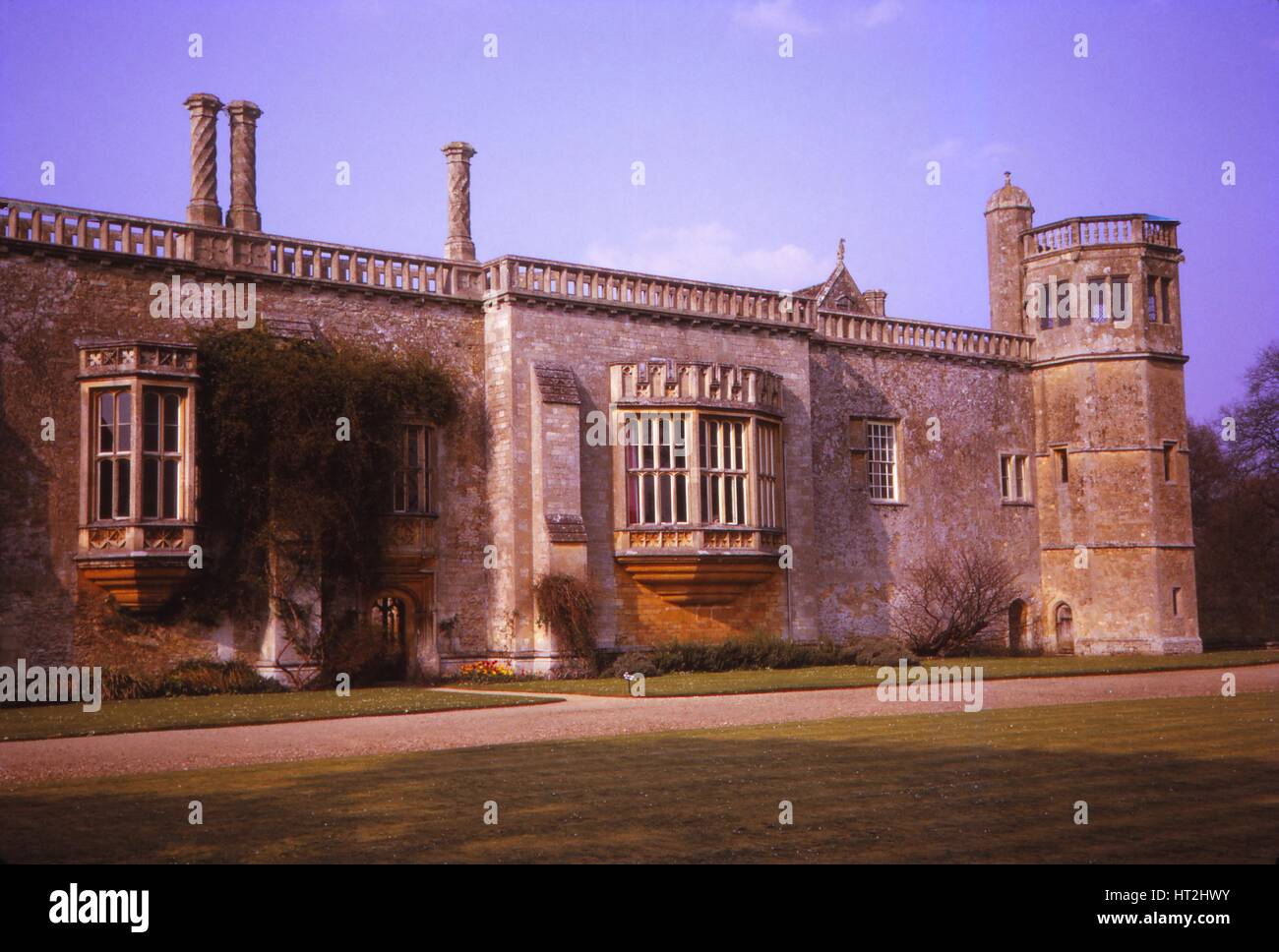 Lacock Abbey, Wiltshire, 20th century. Artist: CM Dixon. Stock Photo
