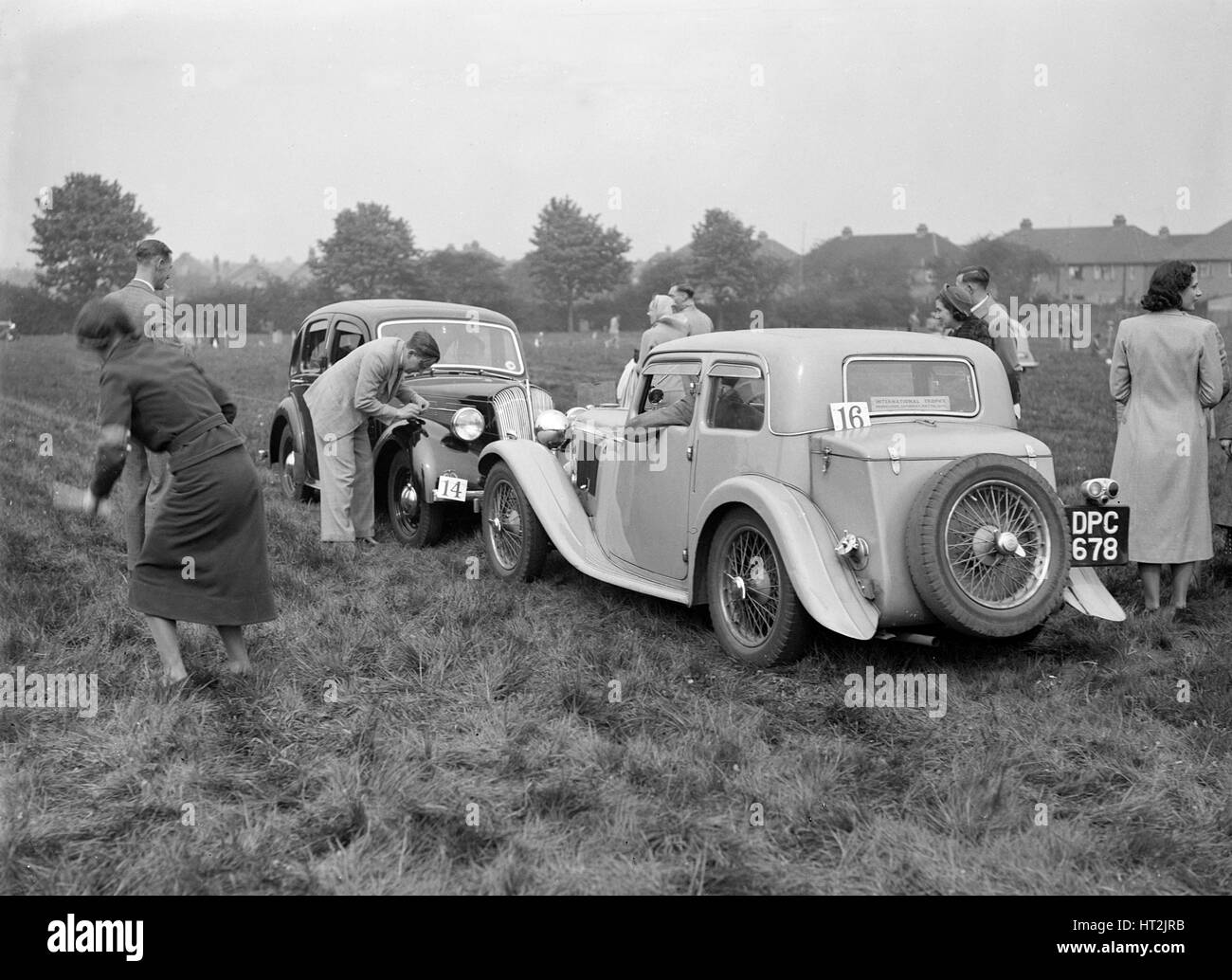Standard SS II and Standard Flying Twelve at the Standard Car Owners