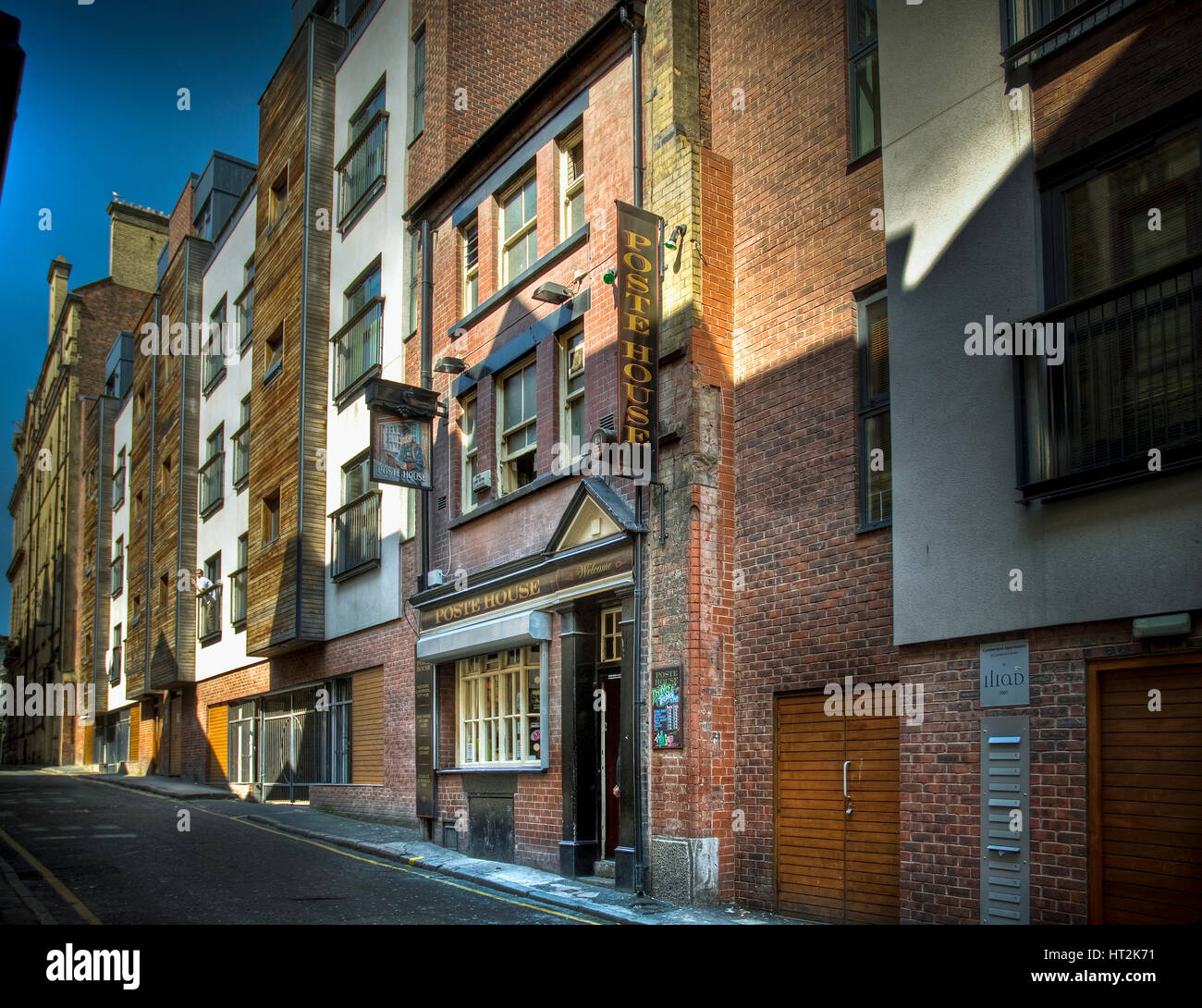 The Poste House public house on Cumberland street in Liverpool Stock